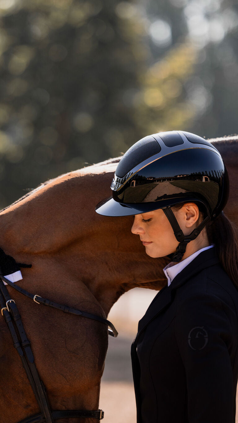 KASK Reithelm Star Lady Pure Shine Chrome